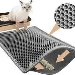 Double-Layer Cat Litter Mat 2 Sizes