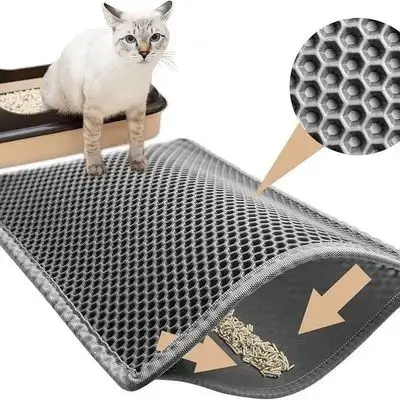 Double-Layer Cat Litter Mat 2 Sizes
