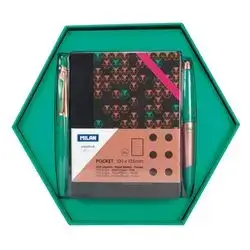 MİLAN STATIONERY SET COPPER