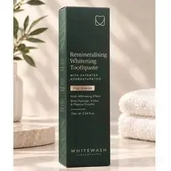 Remineralising Whitening Toothpast With Patented Hydroxy Patite (PRO RANGE) (WHITE WASH)