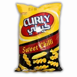 Chipss curly sweet pepper 75 gm