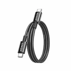 Anker 100W USB-C to USB-C cable, 1.82 meter long, supporting fast charging.