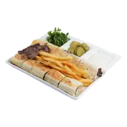 Fries Shawarma With Meat