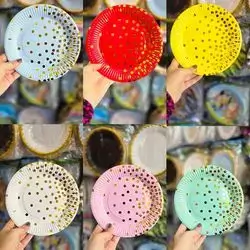 disposable paper plate