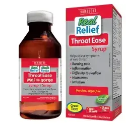 Real Relief Throate Ease Syrup 100 ml (Homeocan)