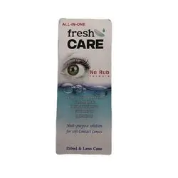 Fresh care solution for contact lenses
