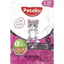 Peteko Kitten Wet Cat Food – Chicken