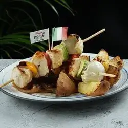 Spiedini Di Pollo Alla Griglia