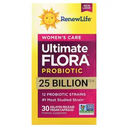ultimate flora probiotic 25 billion 30cap