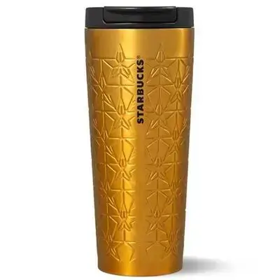 Starbucks Gold Star Stainless Steel Thermal Bottle – 473ml