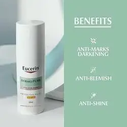 eucerin dermo pure pickelmale schutz schutzendes fluid lsf 30 - 50ml