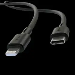 Oraimo OCD-CL54 Type-C To Lightning Data Cable - 2.4A, 1M, Black
