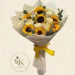 White & Yellow Bouquet