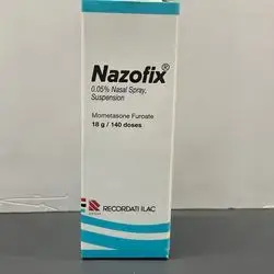 nazofix 0.05% nasal spray suspetion momrtasone 18g/140 doses