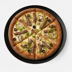 پیتزای دایتی گۆشت