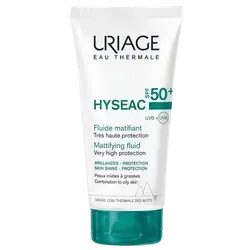 HYSEAC Mattifying Fluid SPF50+ Very High Protection Moisturizes 50ml _ URIAGE