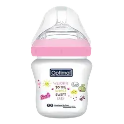Mamilla Teat Double Anti Colic 1 From 0-6 Months PINK 210ml OPB-1090(P) _ Optimal