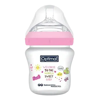 Mamilla Teat Double Anti Colic 1 From 0-6 Months PINK 210ml OPB-1090(P) _ Optimal
