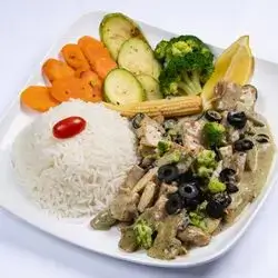 Chicken and olives