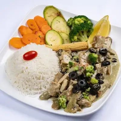 Chicken and olives