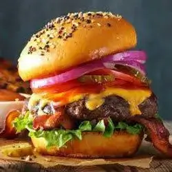BBQ Meat Burger