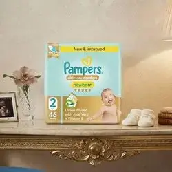 PAMPERS 2 ( 46 PCS ) GOLD