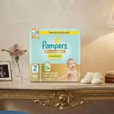 PAMPERS 2 ( 46 PCS ) GOLD
