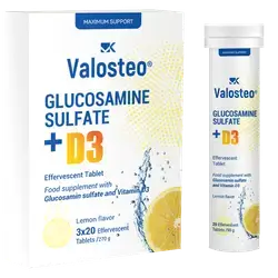 Valosteo Glucosamine + D3 Effervescent tablet