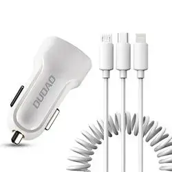 3-in-1 Car Charger Micro Type-C L