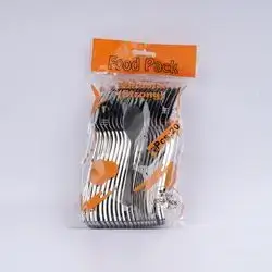Hfp Plastic Fork Silver