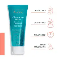 Avene cleanance cleansing gel 200ml