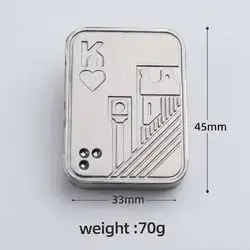Gun color k push card