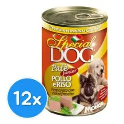 Special Dog Puppy and Junior Paté Chicken and Rice x12