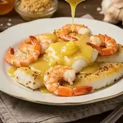 Shrimp With Honey Mustard Sauce