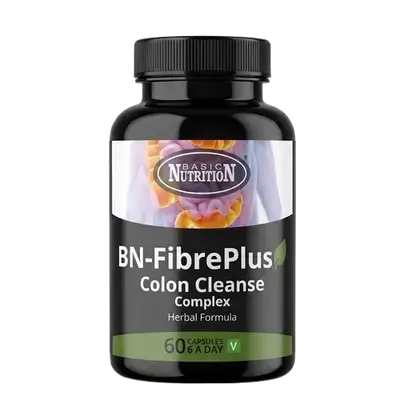 BN-FibrePlus Colon Cleanse Complex 60 Capsules _ BASIC NUTRITION