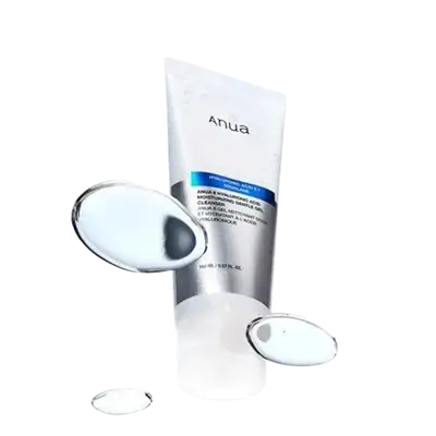 8 Hyaluronic Acid + Squalane Hydrating Gentle Foaming Cleanser 150ml _ Anua