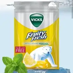 Vicks fruity fresh sugar free lozenges