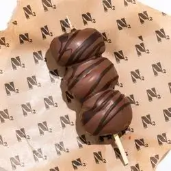 Donut Balls With Chocolate