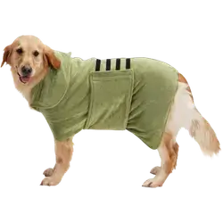 HAPPY HACHI Dog Bathrobe