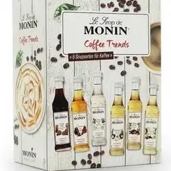 MONIN Mini Coffee Set – 6 x 50ml Syrup Set