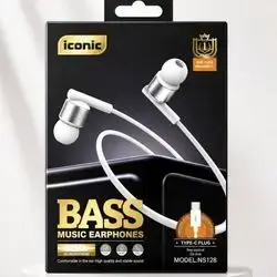 bass music earphones type-c hd microphone