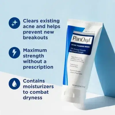 Panoxyl Acne Foam Wash 10% 156g