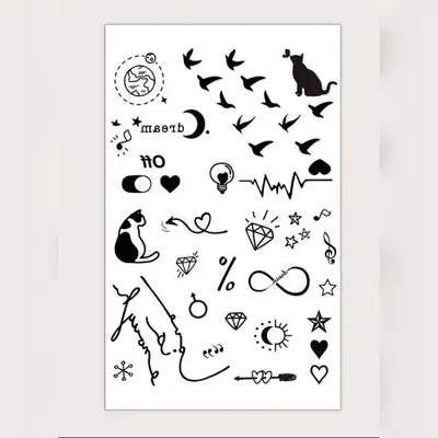1pc Tattoo Sticker
