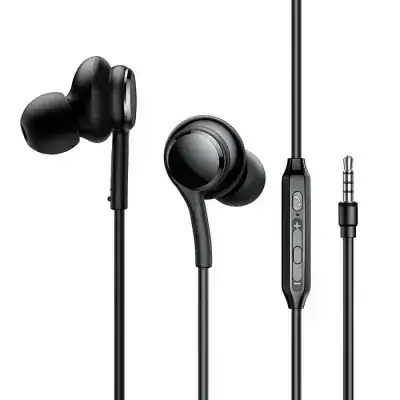 Joyroom JR-EW02 3.5mm Wired Series In-Ear Earbuds (Black)