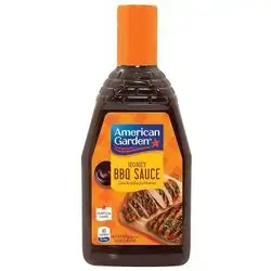 American Garden BBQ Sauce Honey 510g