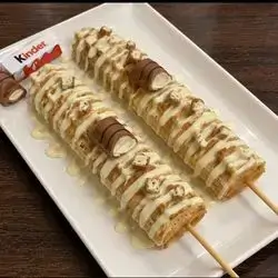 Waffle kinder steak 