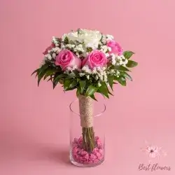The Bride's Flower - Pink&White