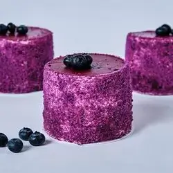 Bluevelvet Cake Slice