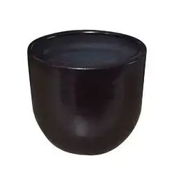 Terracotta Geranium Flower Pot No: 6-Black