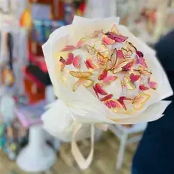 Natural Butterfly Flower Bouquet